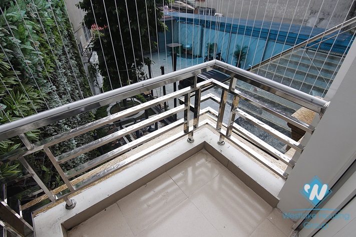 A nice furnitured apartment  with 1 bedroom for rent on Ba Dinh 